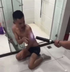 Jovem Punido com Choque Elétrico por Meta