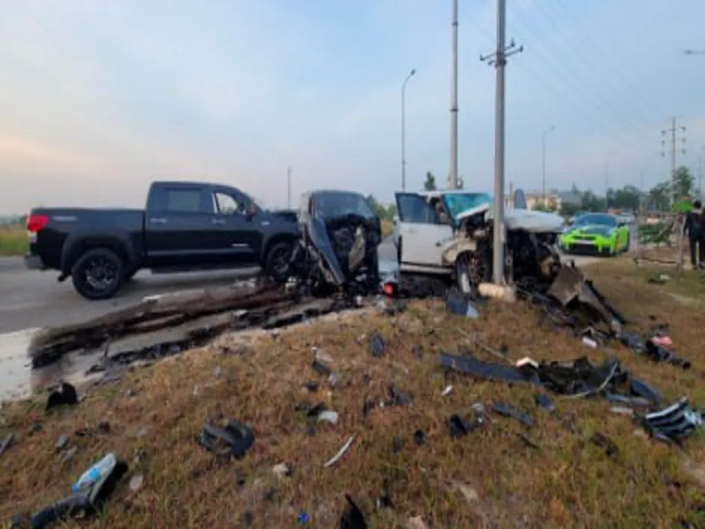 Acidente em Sihanoukville fere chineses