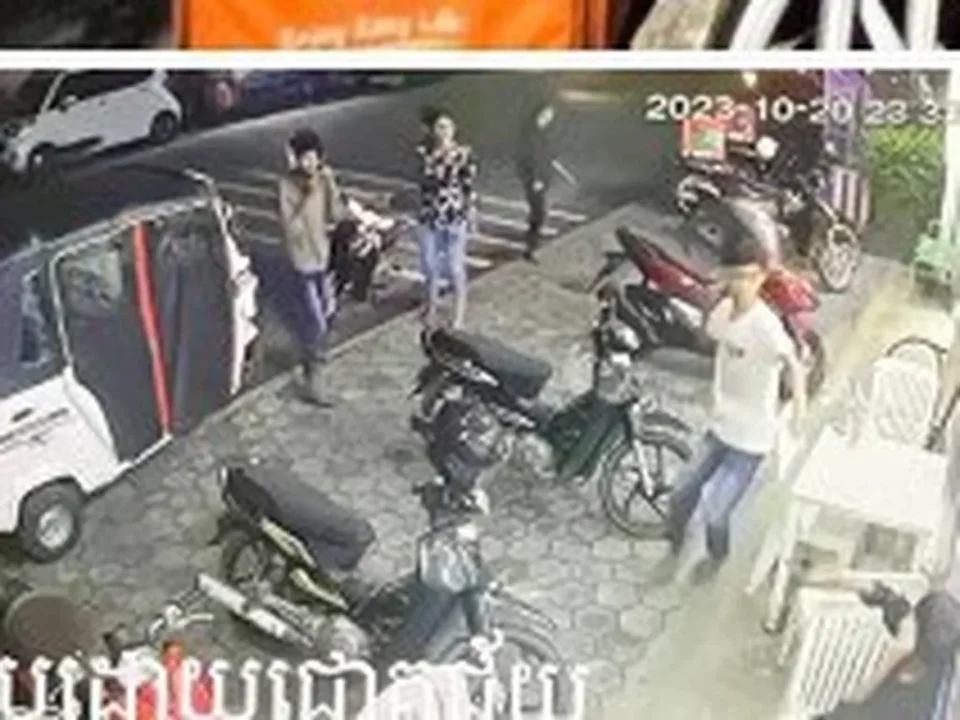 Seis adolescentes foram presos em Sihanoukville por esfaquear outro jovem perto de um supermercado